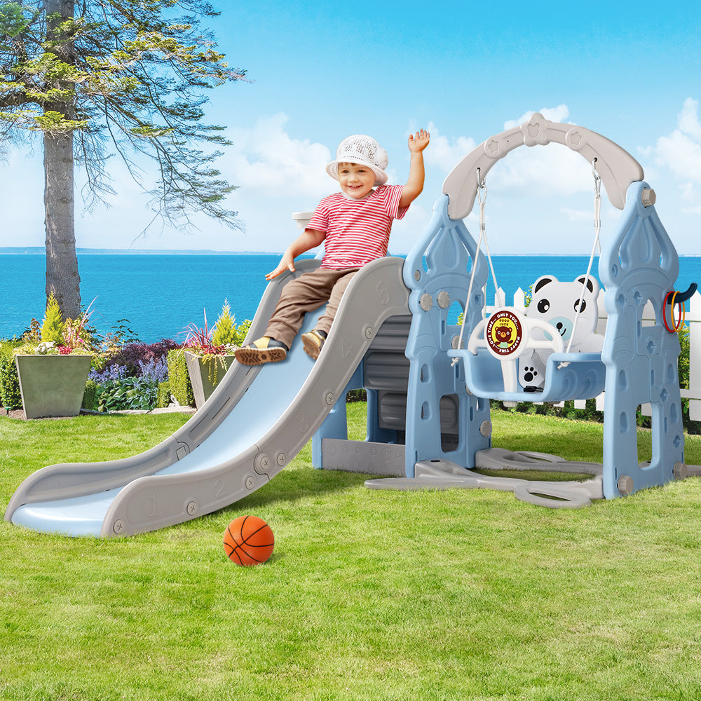 Kids Slide Swing Set