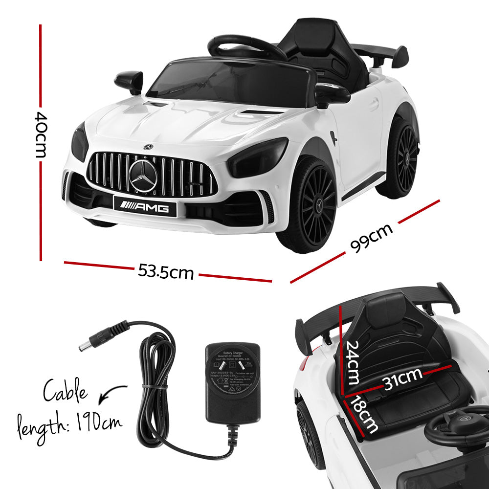 Kids Ride On Car Mercedes-Benz AMG GTR Electric Toy Cars 12V