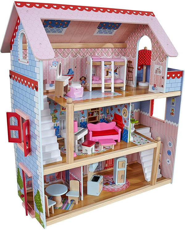 Doll House Cottage with Furniture for Kids