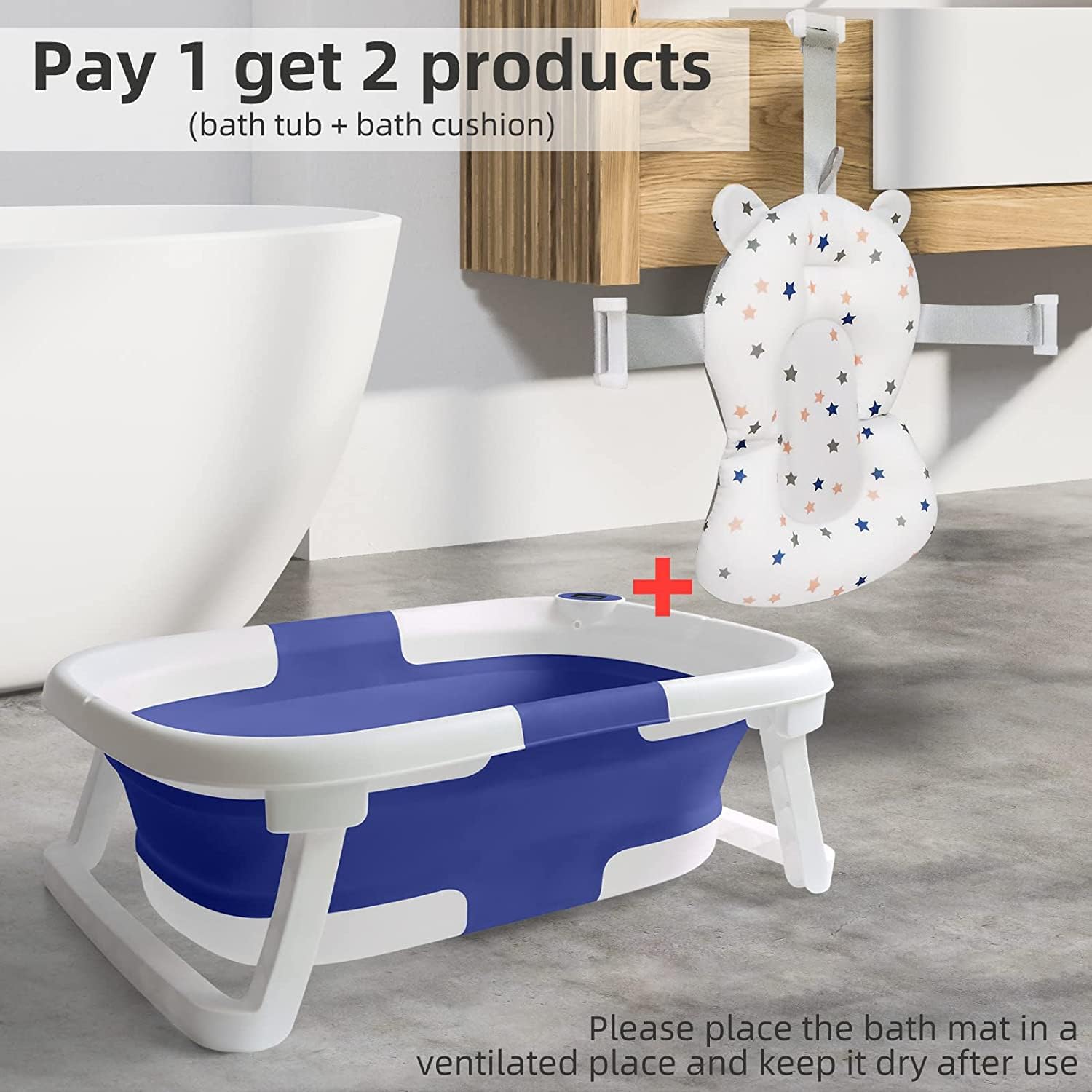 Foldable Baby Bath Tub