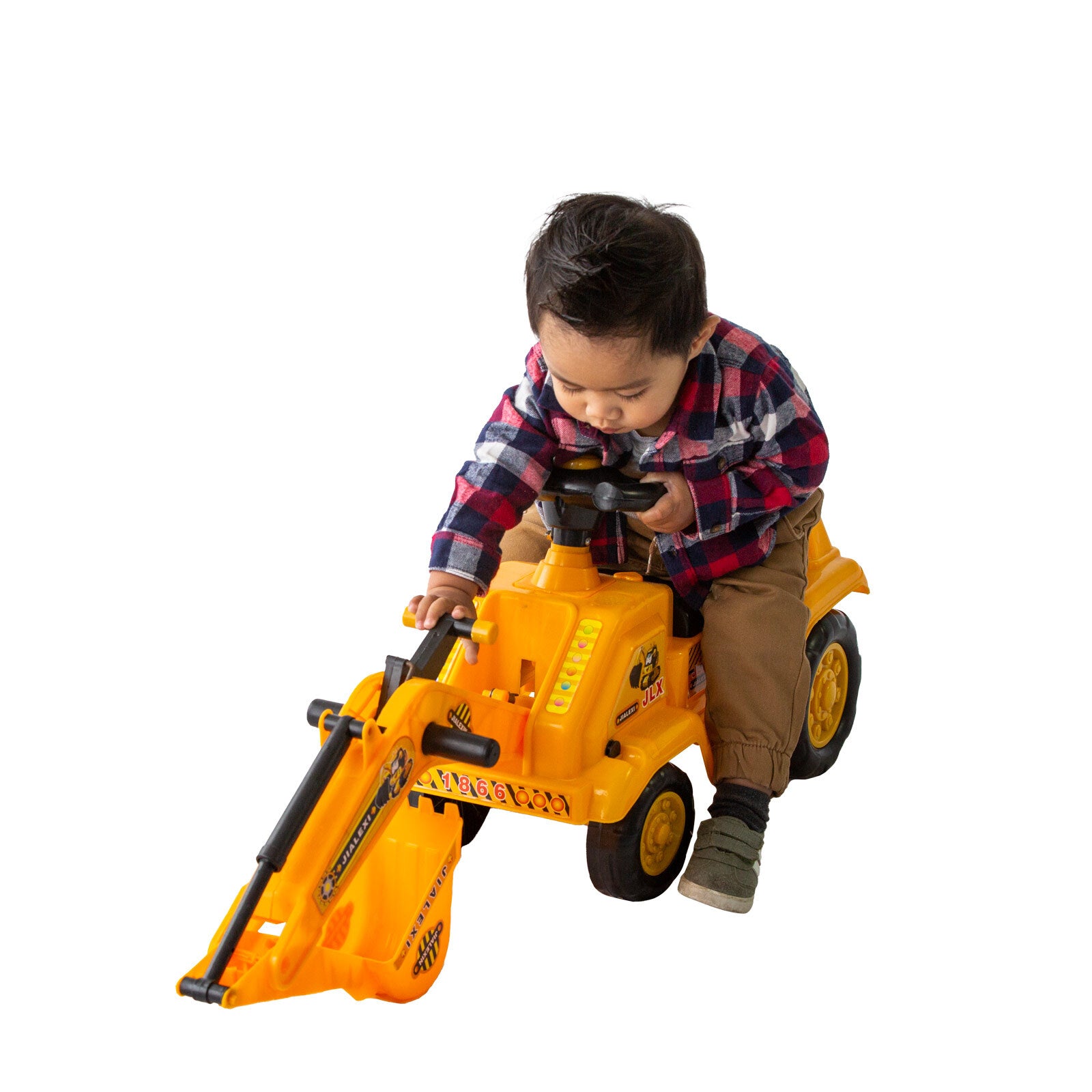 Ride-on Children’s Toy Excavator Truck