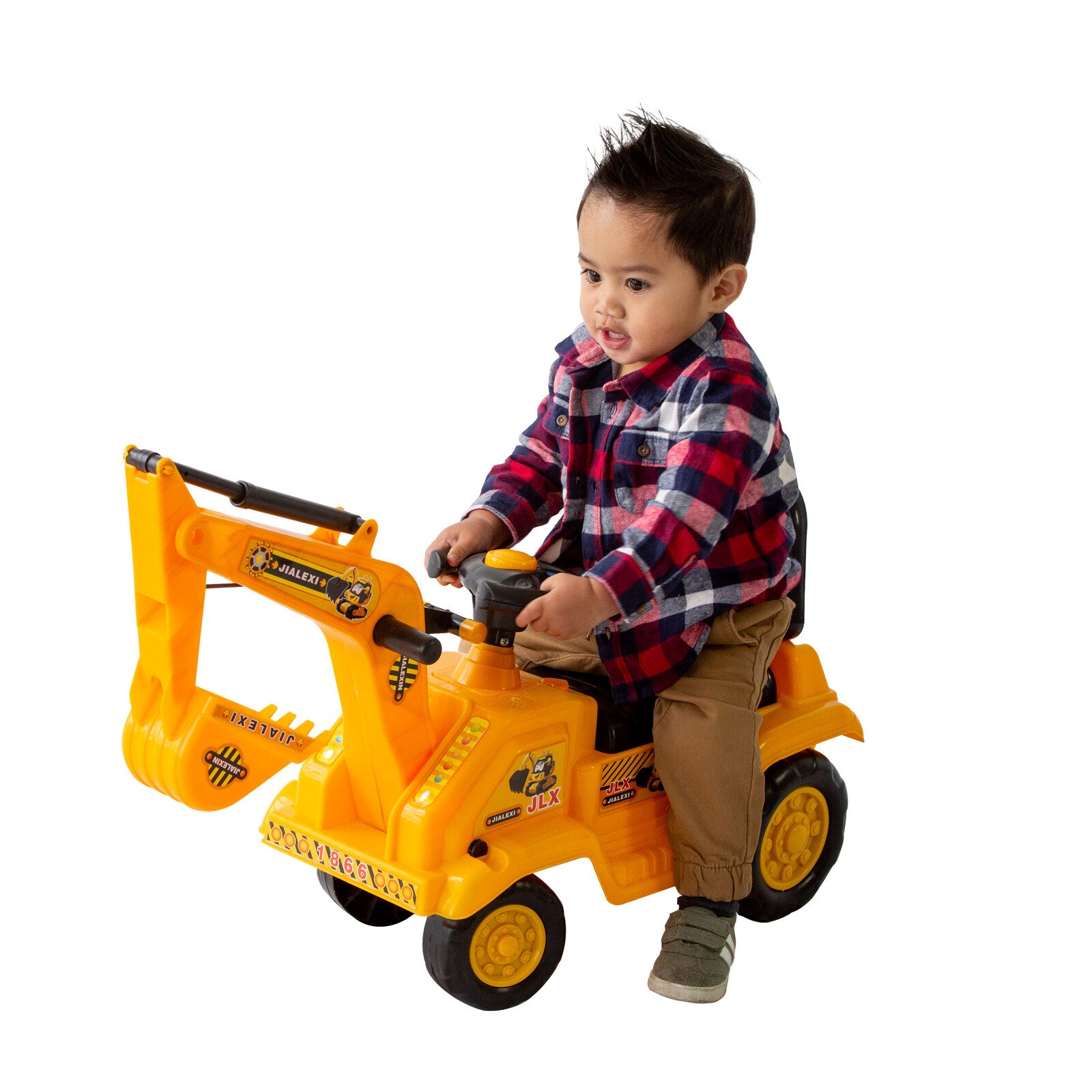 Ride-on Children’s Toy Excavator Truck