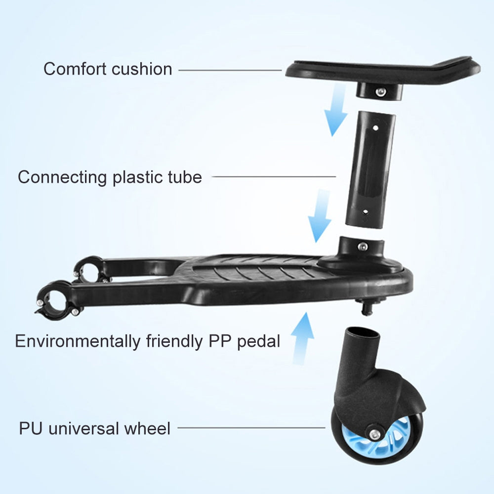 Stroller Step Board Toddler Buggys Wheel Standing Board