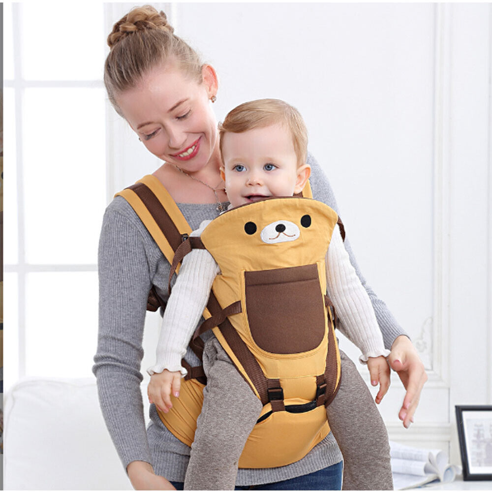 Ergonomic Baby Carrier With Hip Seat