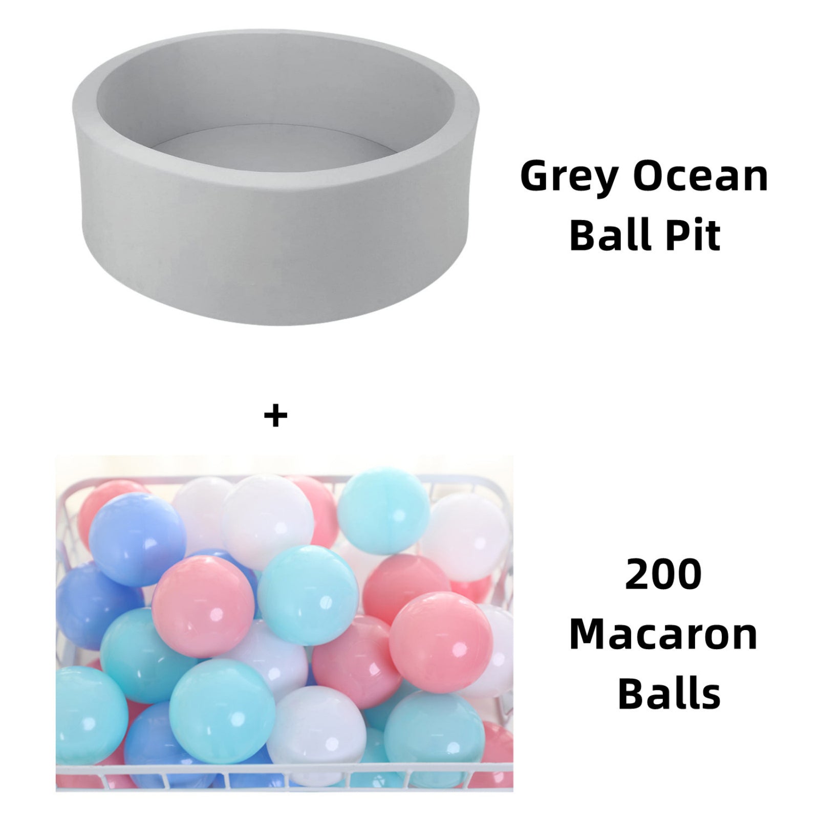 Baby Soft Kids Ocean Ball Play Pit