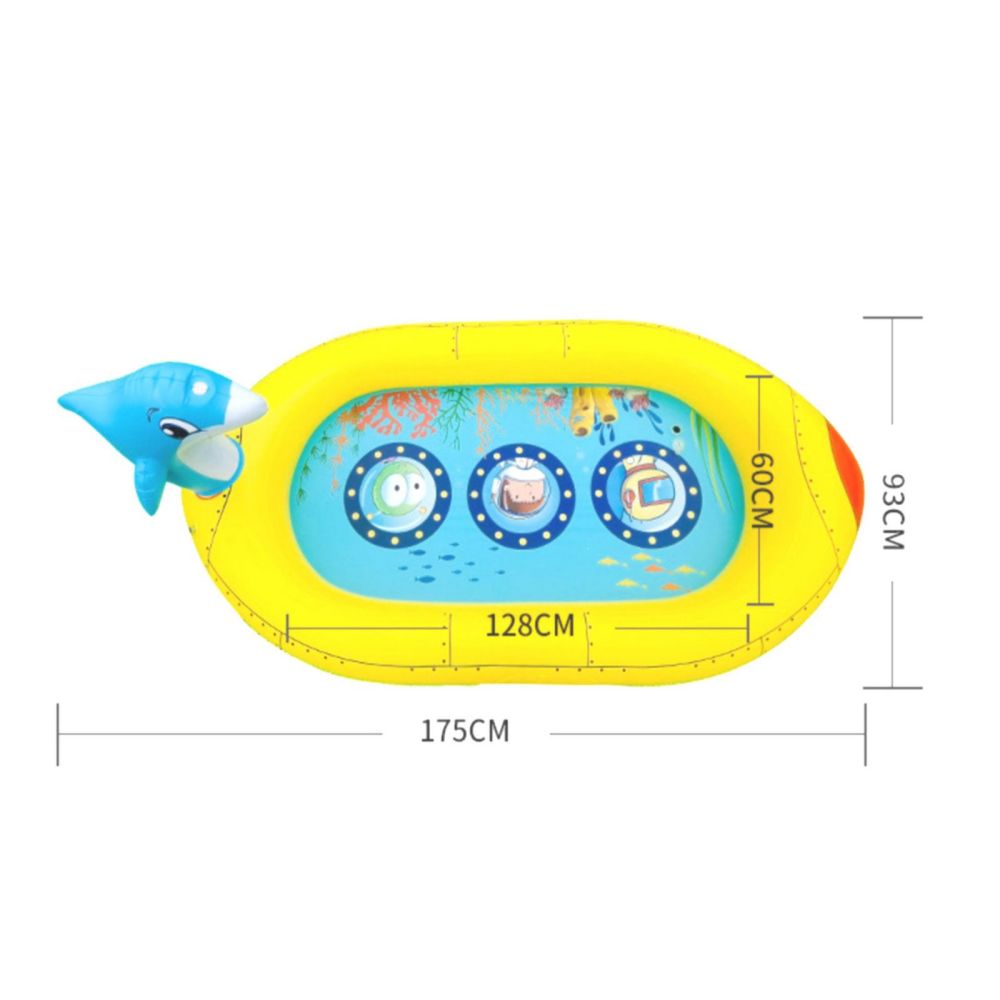 Inflatable Sprinkler Pool for Kids