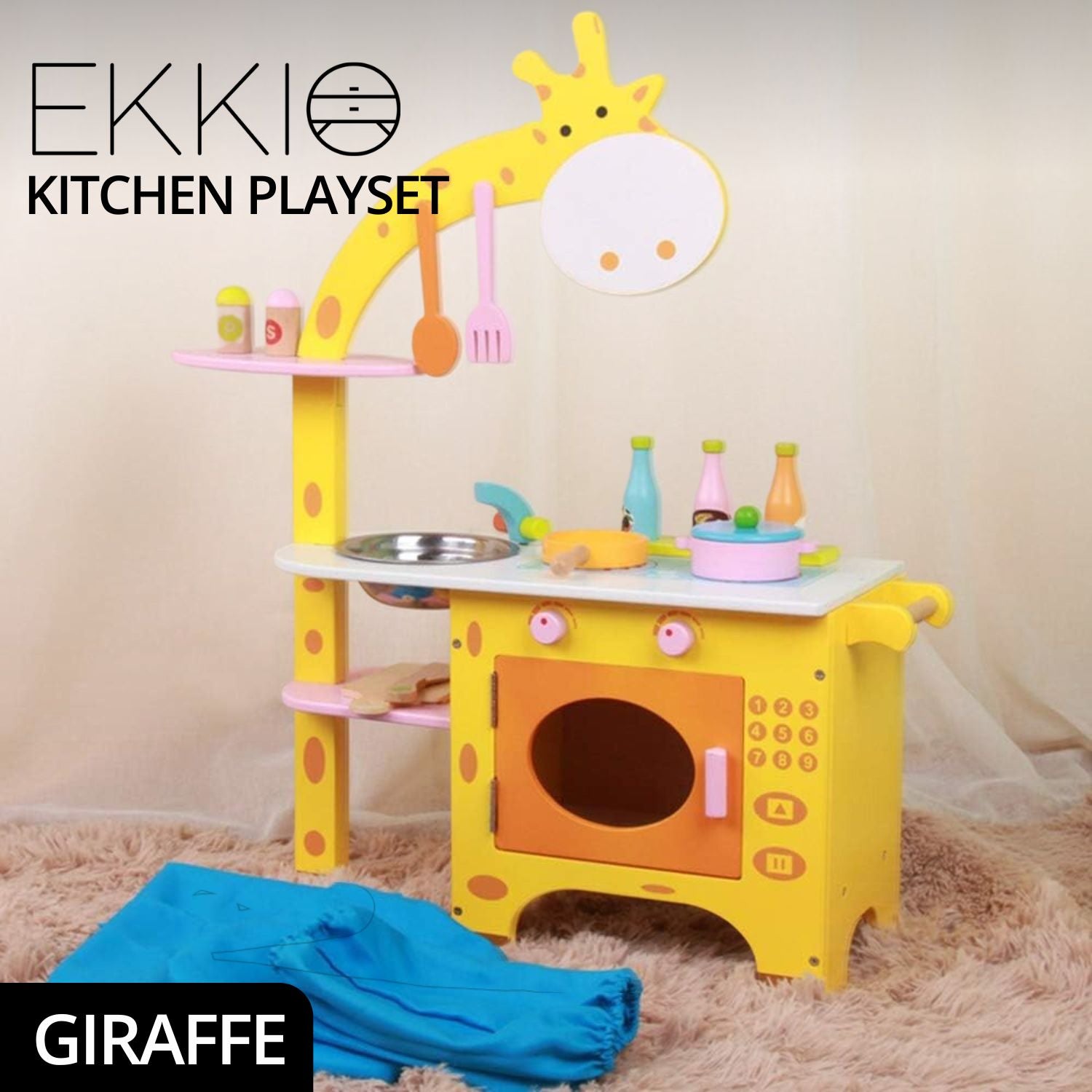 Giraffe Shape Kitchen Playset