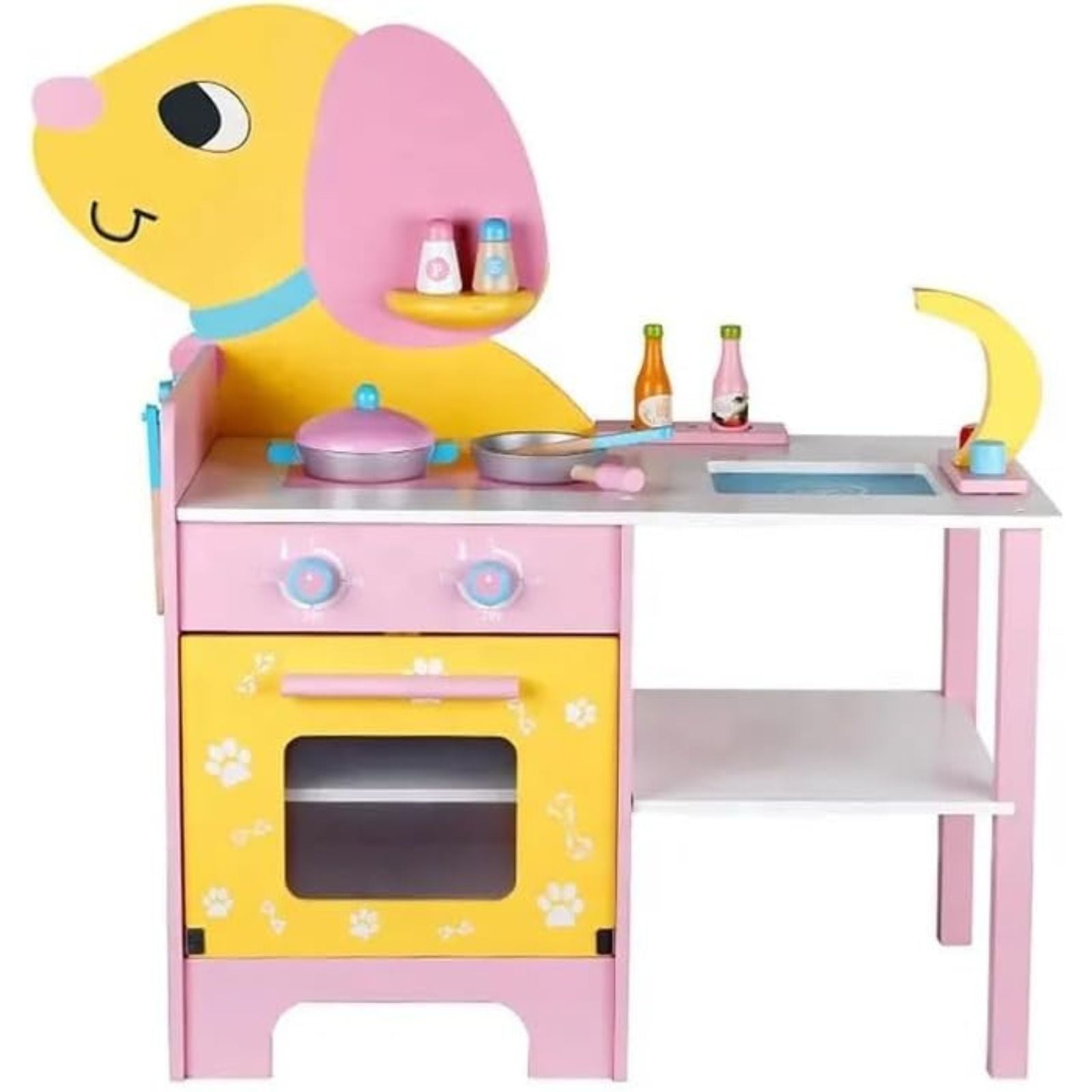 Puppy Shape Kitchen Playset