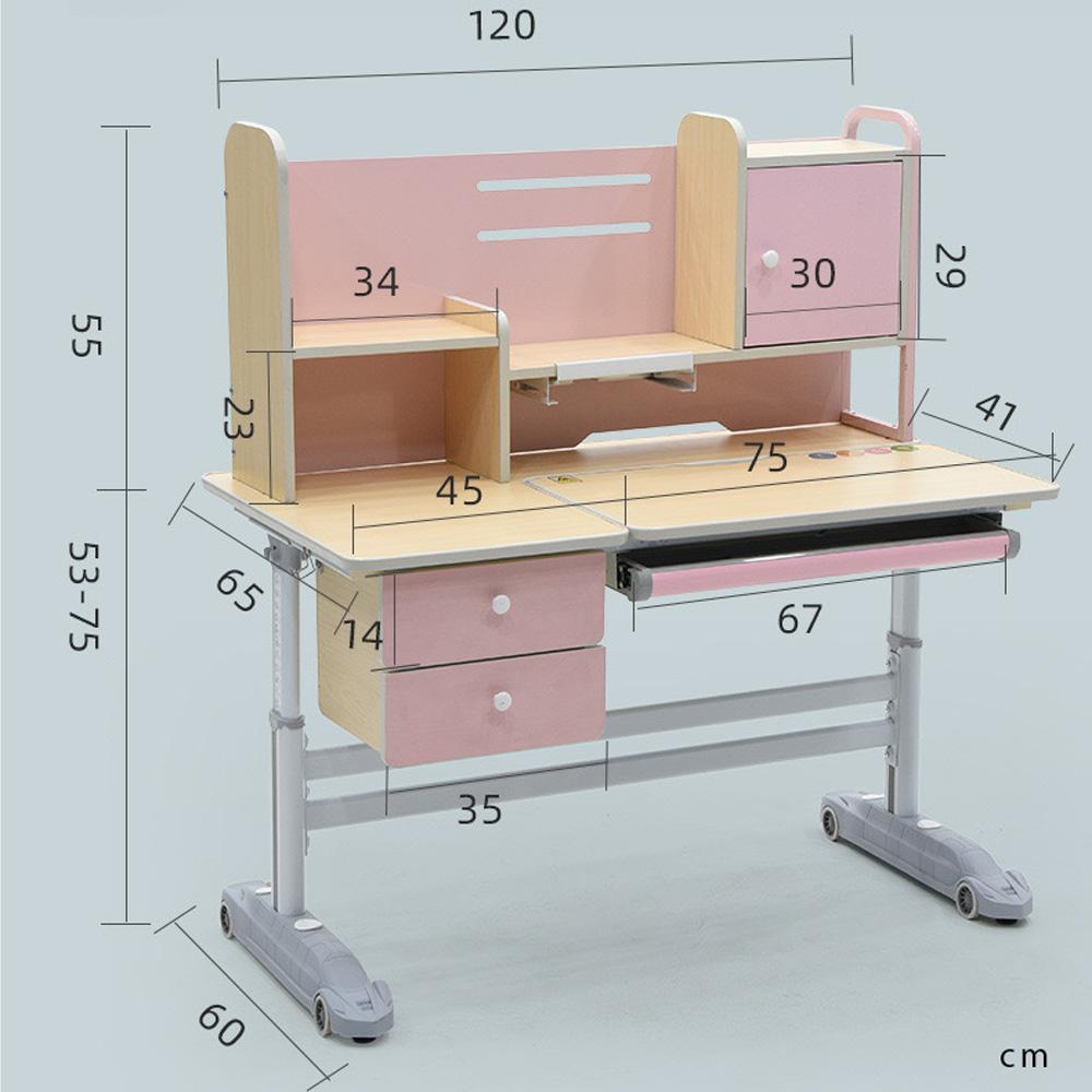 Height Adjustable Children Kids Ergonomic Study Desk Chair Set