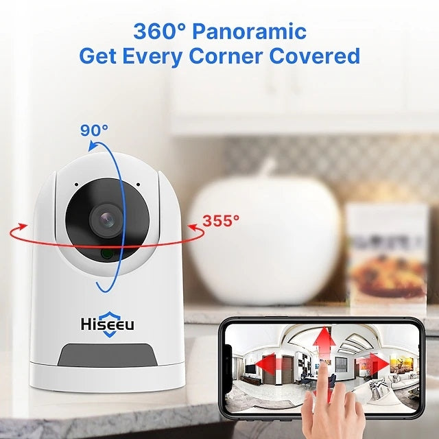 2MP WiFi Wireless Security Camera for Home/Baby