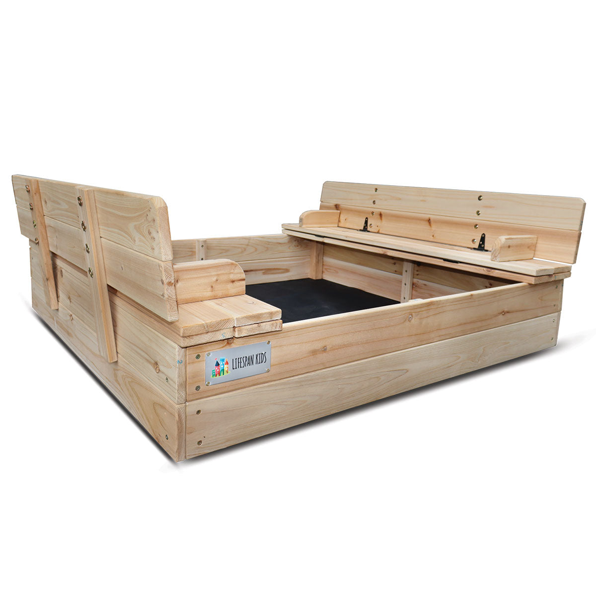 Kids Strongbox 2 Square Sandpit