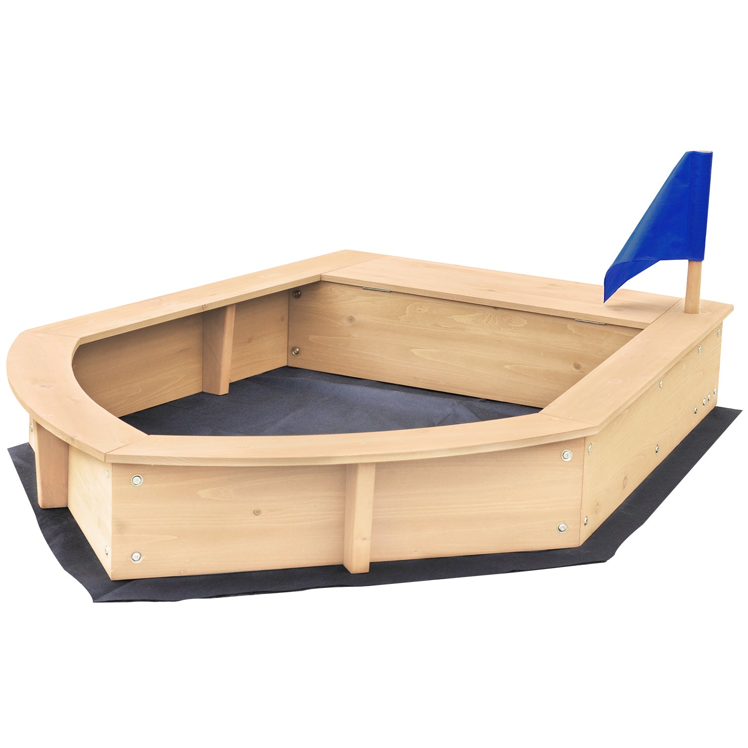 Kids Boat Sandpit