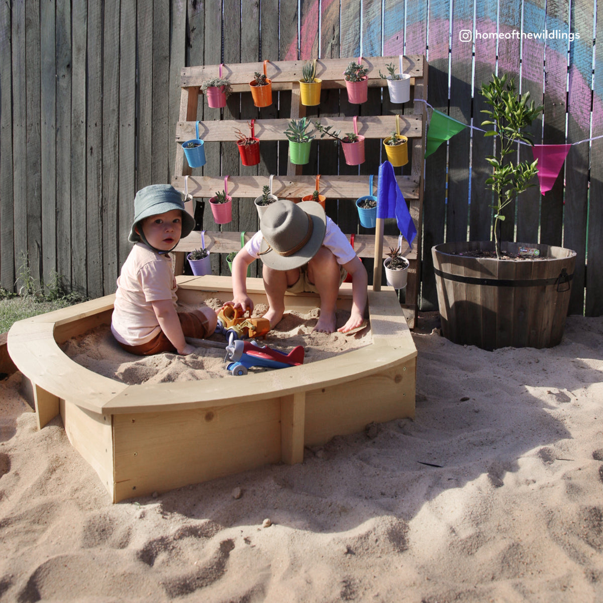 Kids Boat Sandpit