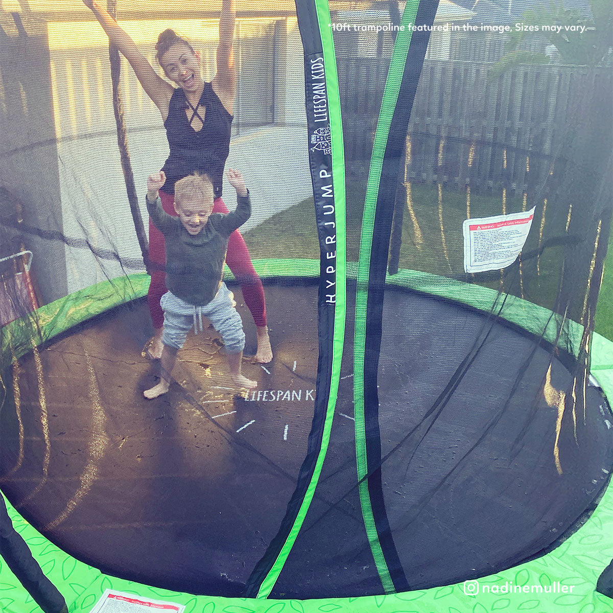 12ft Springless Trampoline