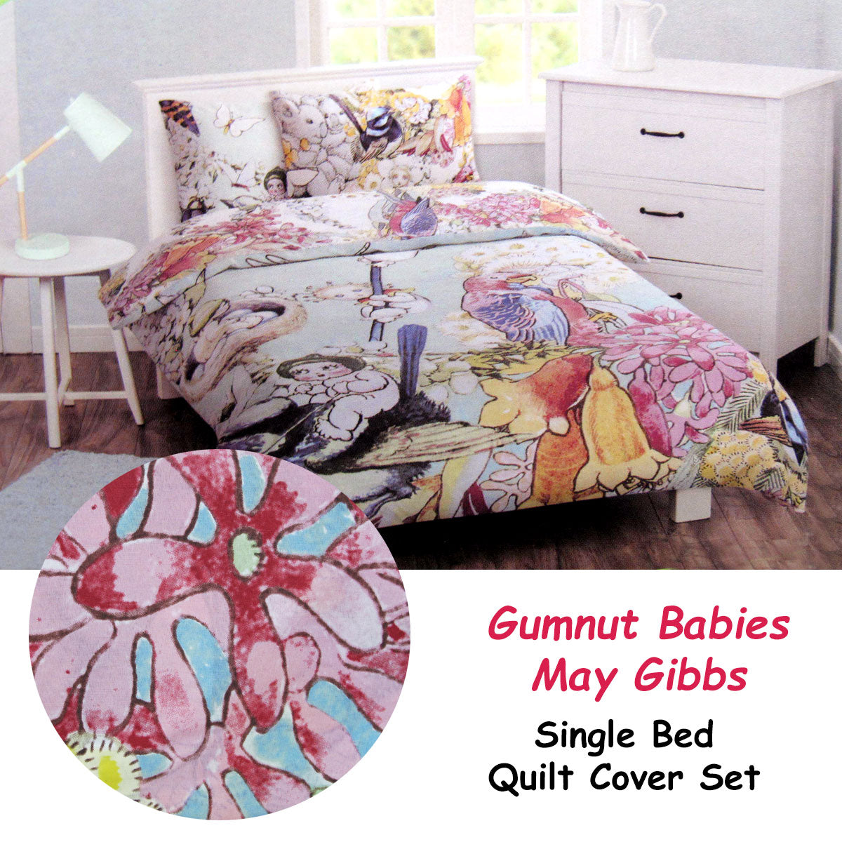 Babies Quilt Cover Set Single