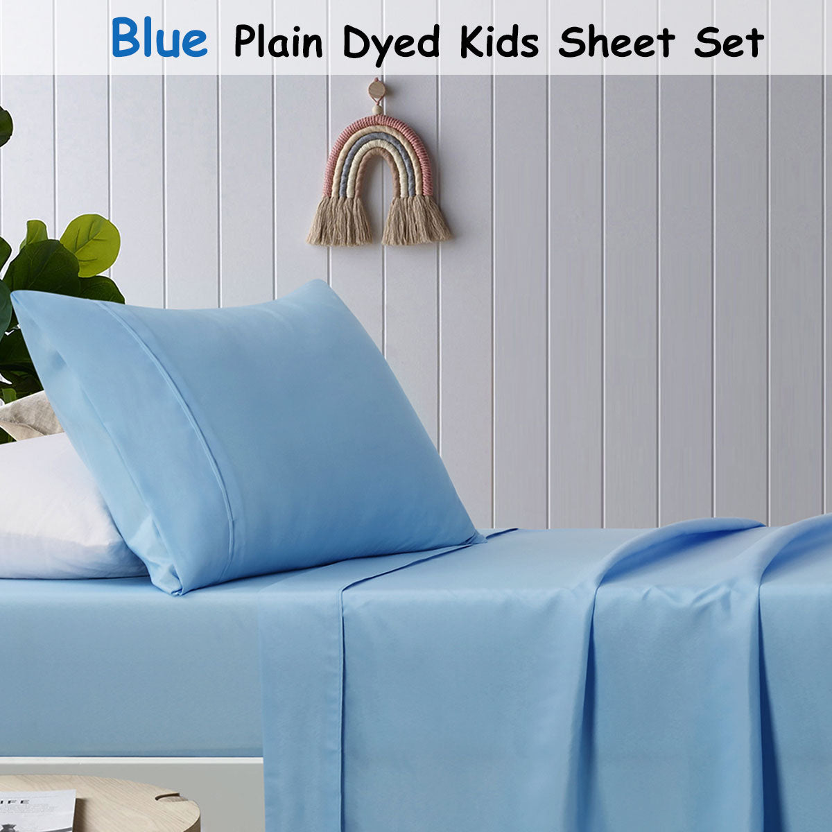 Happy Kids Microfibre Sheet Set Single