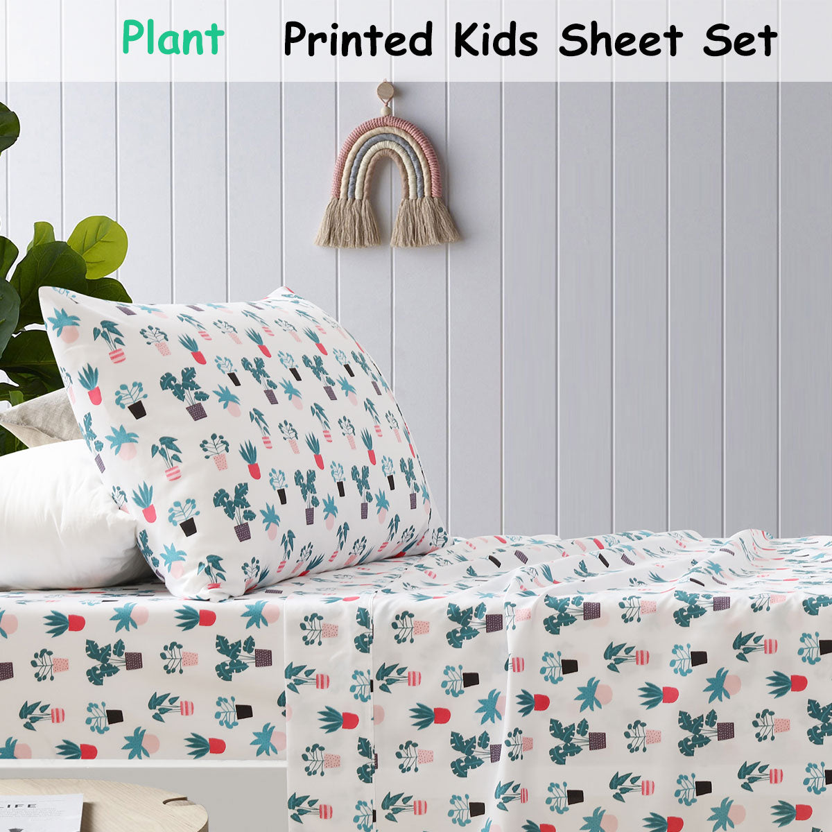 Happy Kids Printed Sheet Set Single