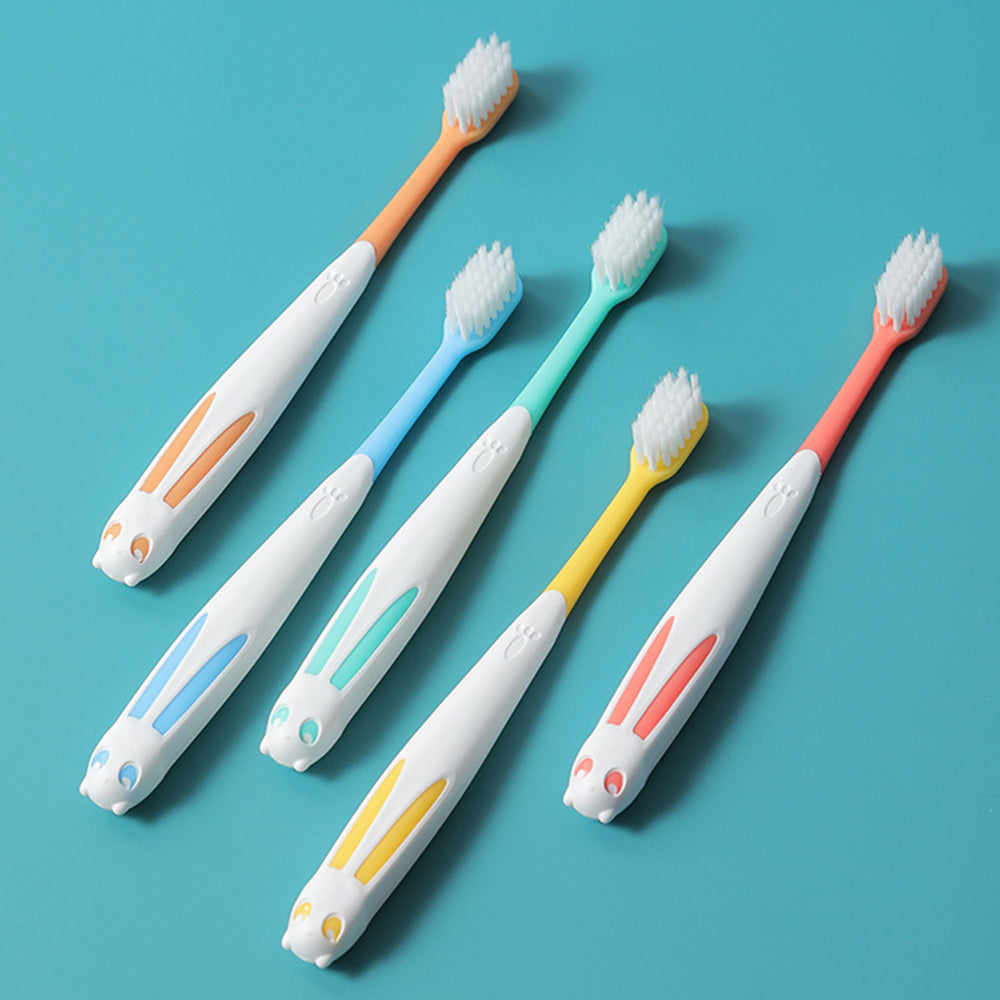 Rabbit Shape Super Soft Children's Toothbrushes