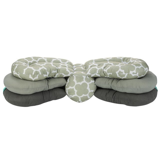 breastfeeding baby pillow grey