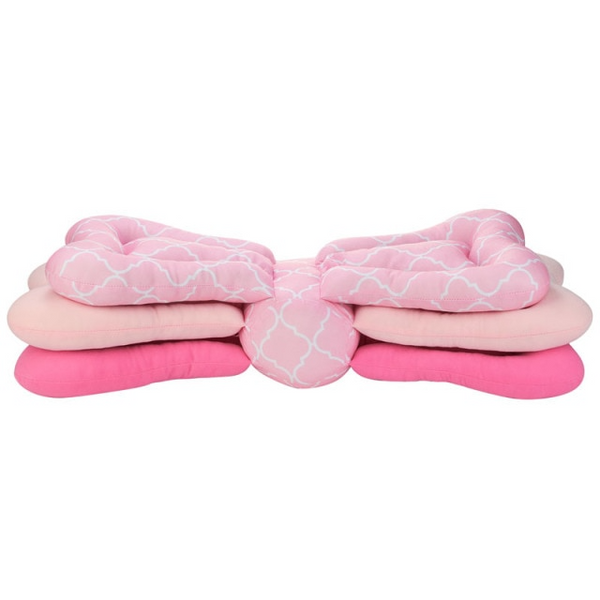 breastfeeding baby pillow pink