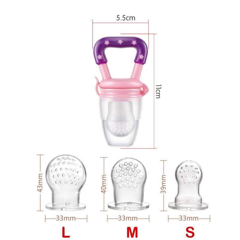 3 In 1 Nipple Baby Food Pacifier